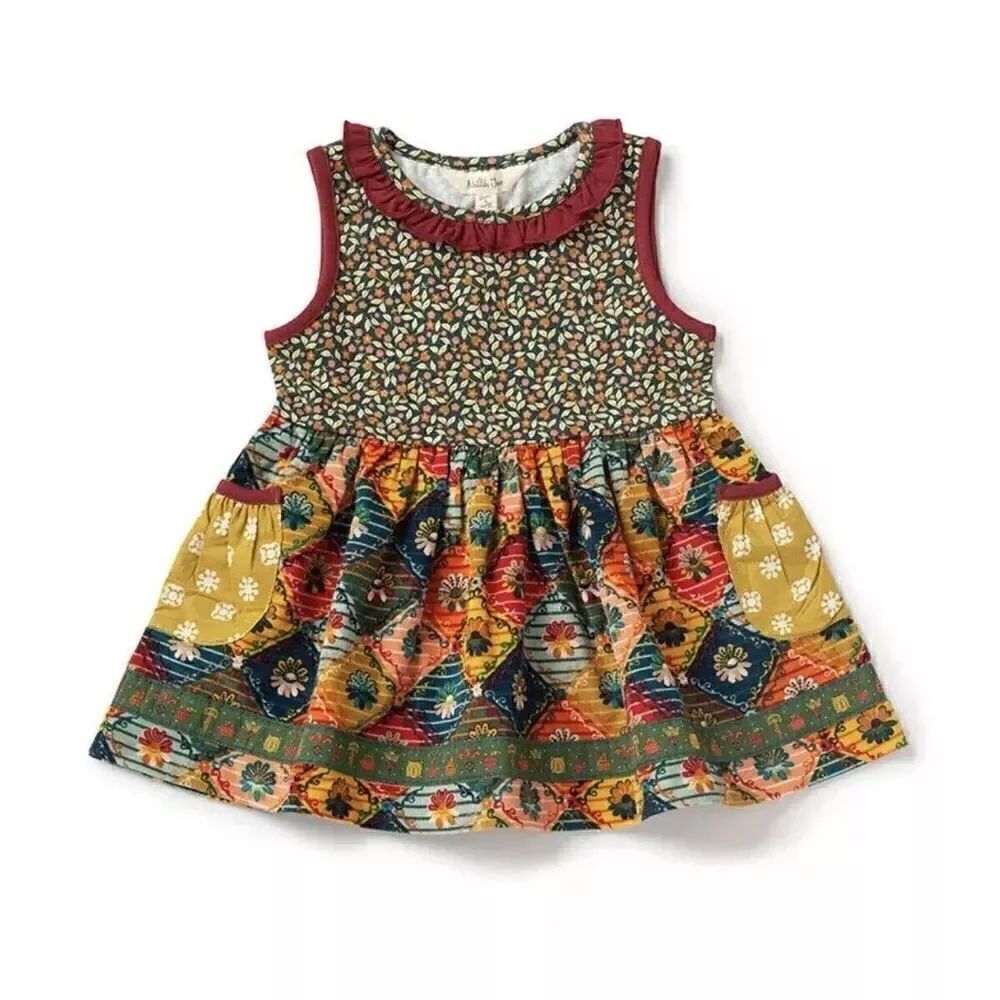Girls Matilda Jane Choose Your Own Path Mohunk Mountain Sara Top Leaf Size 8